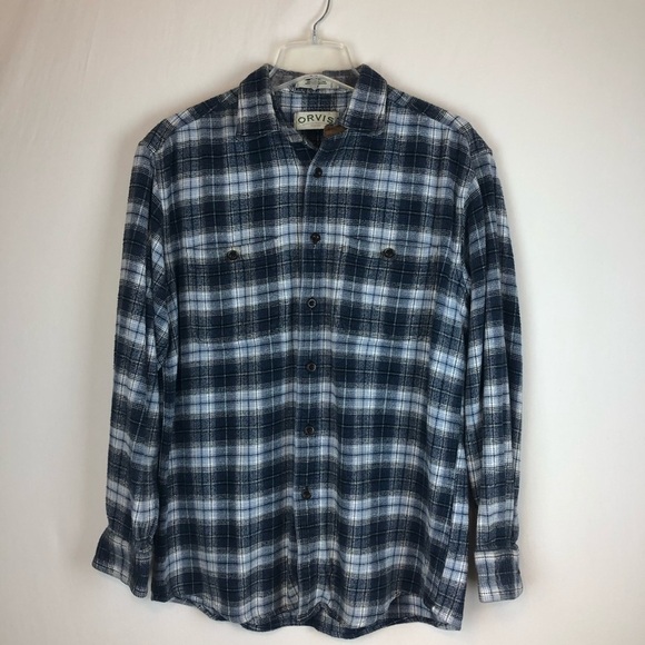 Orvis  Heavyweight Flannel Shirt - M - Picture 1 of 8